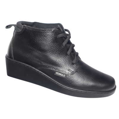 Romulo Bota Cuero Negro ref 6384 Talla 40